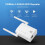Prettyui 750Mbps WiFi Range Extender Repeater Ασύρματος Ενισχυτής Δρομολογητής Ενισχυτής Σήματος 2