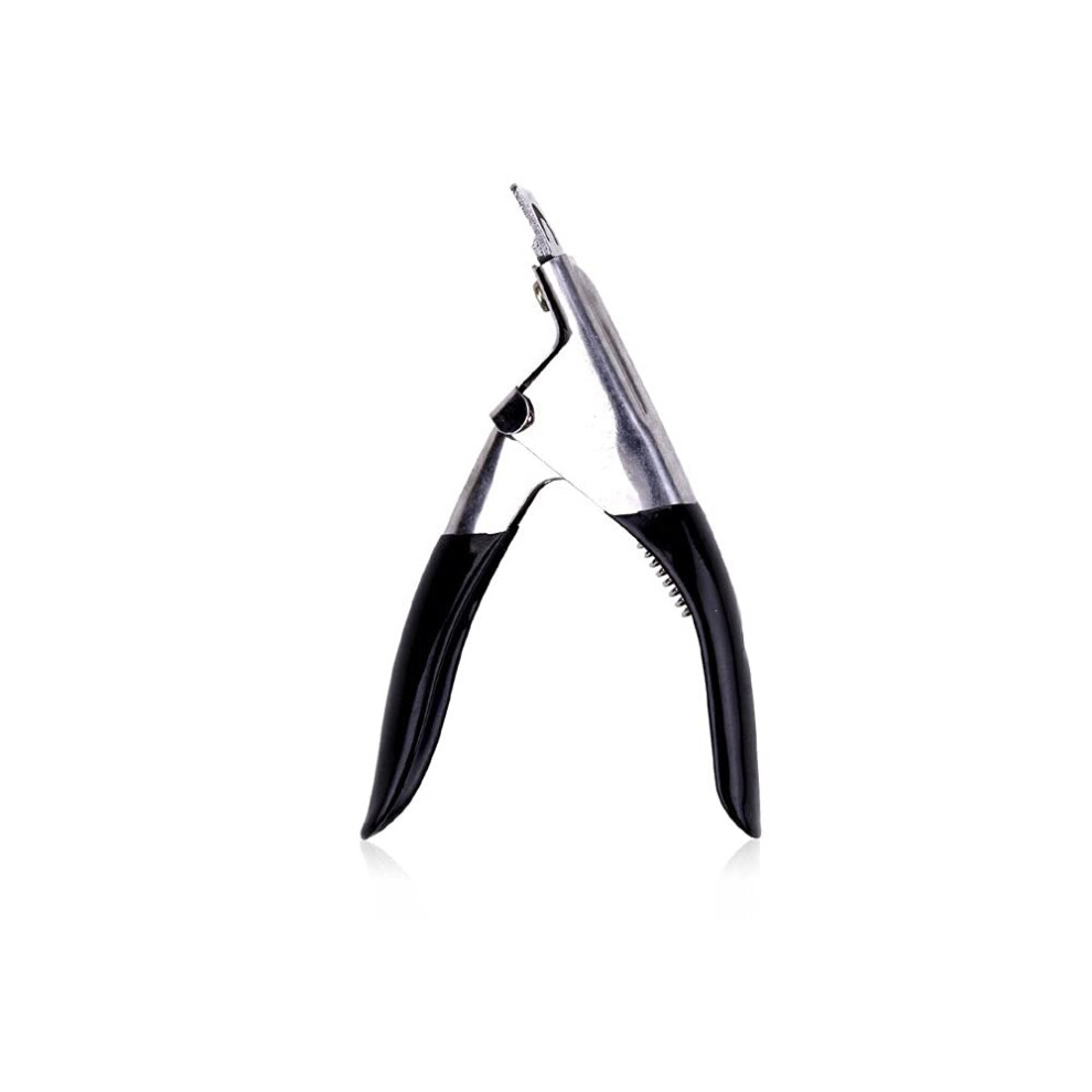 Black Professional Stainless Steel Nail Clippers With Ultrasharp Blades And Builtin File,