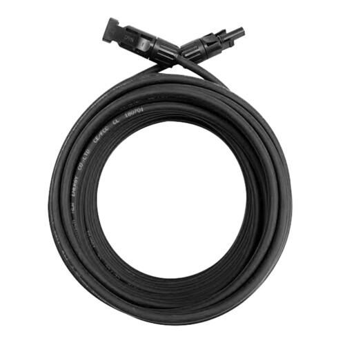 Cable de extensión para panel solar duradero de 10/12 AWG y 1/3/5/10 m con conector. 2