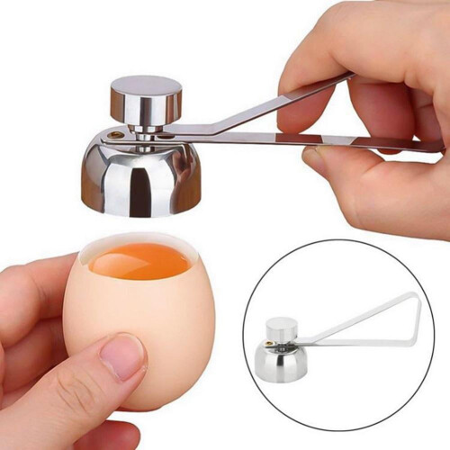 Egg Opener Practical Metal Egg Scissors Egg Topper Cutter Shell Opener kitchen tools 304 Stainless Steel Kitchen Tools