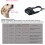 Dog Muzzle Anti Biting, with Comfortable Mesh Soft Fabric and Adjustable Strap, Suitable for Small, Medium Dogs 6