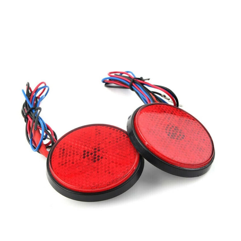 Motorcycle Led Flowing Turn Signal Tail Brake 2 Pack 24Led Universal For Car Truck Trailer Scooter Light 9044945901108