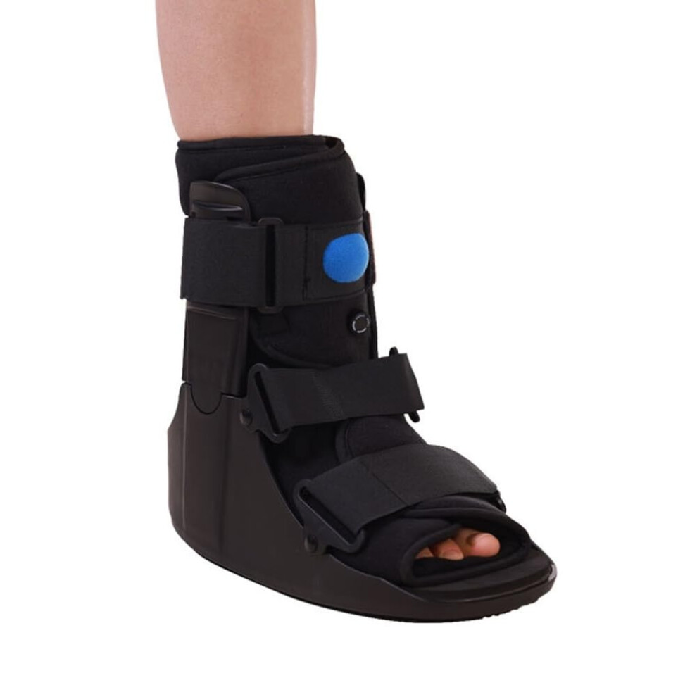 Orthopedic Leg Brace Immobilizer for Drop Foot, Ankle Sprain or Fracture Support, Right L