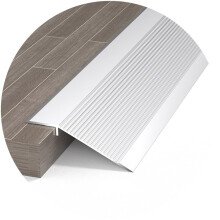 90cm Aluminum Floor Transition Strip Height 1040mm Threshold Edge Trim for Doorways 1Pc