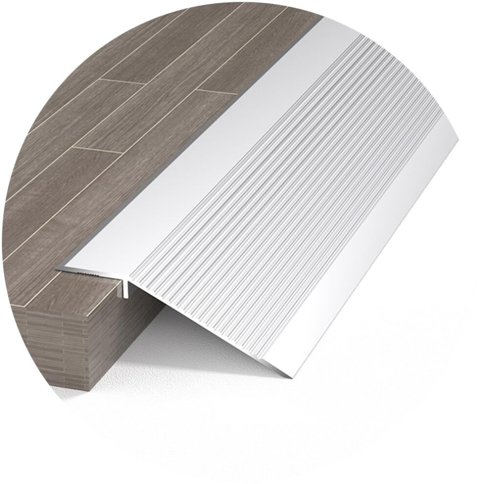 90Cm Aluminum Floor Transition Strip Height 1040Mm Threshold Edge Trim For Doorways 1Pc 9365369998940