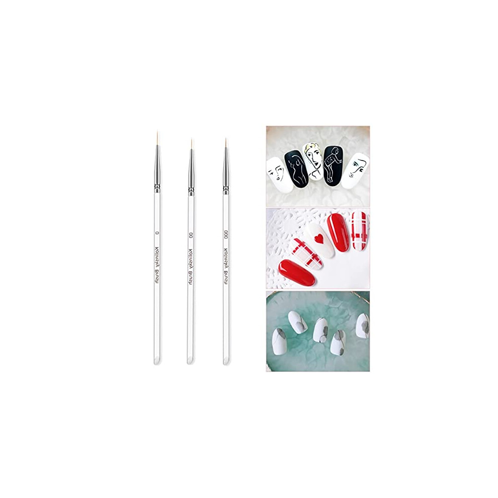 Black Waterproof Nail Art Pen With Precise Fine Tip For Professional Graffiti And Detail Drawing