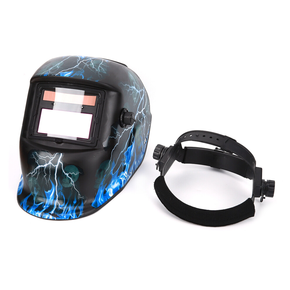 Solar Powered Welding Hood With Fast Response Time Auto Darkening Lens True Color Display Featuring Optical Clarity And Delay Adjustment For 9159805537974