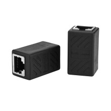 Korrosionsfreier RJ45-Kupplungsstecker für Ethernet-Extender, Buchse auf Buchse, universelle Kompatibilität, hohe Übertragungsgeschwindigkeit,