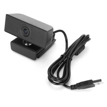 Webcam mit geräuschunterdrückendem Mikrofon und Full-HD-1080p-Videofunktion mit HD-Lichtkorrektur, kompatibel mit Skype, Zoom, FaceTime und