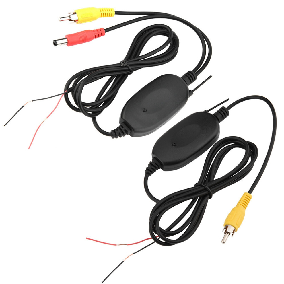 Wireless Video Transmitter Vehicle Backup Camera Avoid Complicated Wiring Realtime Video Transmission Used With In Car Monitor Waterproof Wireless 9423501953384