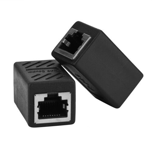 Επεκτατήρας Ethernet RJ45Coupler, θηλυκό σε θηλυκό βύσμα για καλώδιο δικτύου Cat7Cat6Cat5e 1