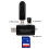 Universal Compatibility USB3.0Micro SD Card Reader Dual Slots Design Compact Portable File Transfer Intelligent Plug Detection Non Slip Matte Surface 3