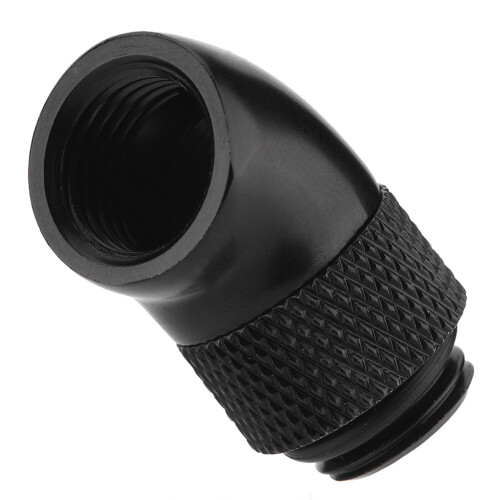 Computer Water Cooling Connector With Adjustable Direction G1 4Threaded Adapter Rotary Fitting Extender Elbow Connector For Water Cooling System Rust 1