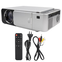 Portable Video Projector For Home Theater, Full HD Mini 4K With LED Lamp Life Visual Feast Rich Color Detail Display And Silent Cooling System