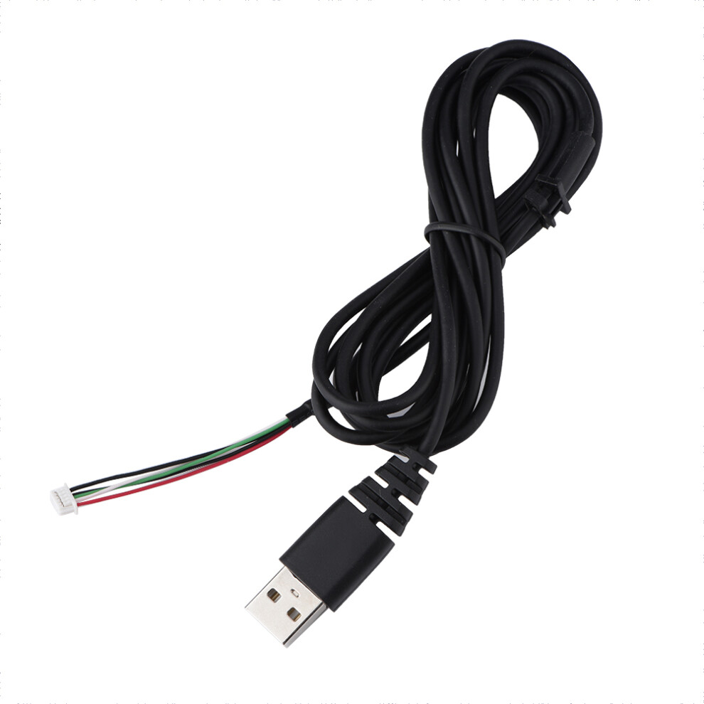 Usb A Male 4 Pin Bare Wire For Rival 300 Gaming Mouse, Tinned Tail Usb 2.0 Pigtail Open End Power Data Cable, Charging And Data Transfer Support Fast 9423501954633