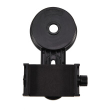 Adaptador universal para teléfono móvil para telescopios y binoculares, adaptador de digiscoping para smartphone de alineación rápida con clip