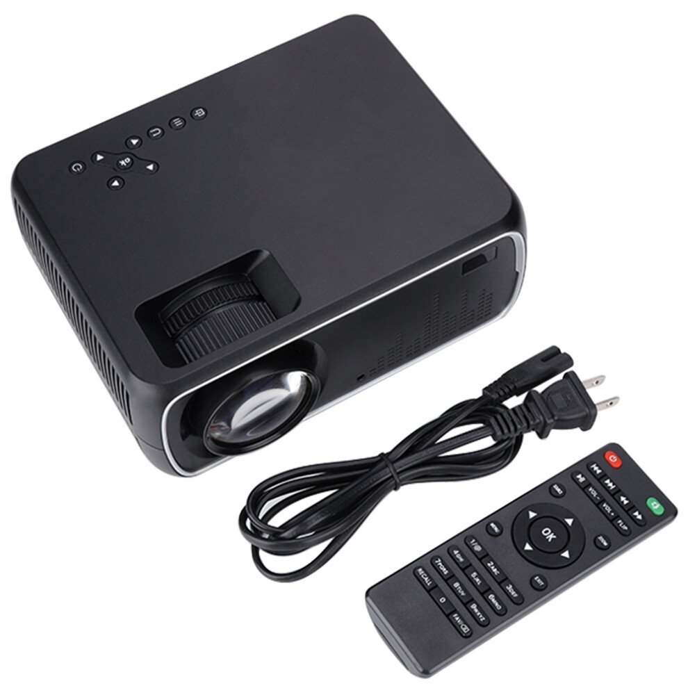 Lcd Home Theater Projector With Built In Speakers For Home Entertainment, Electric Keystone And Image Correction Function, Supports Large Projection 9423501954923