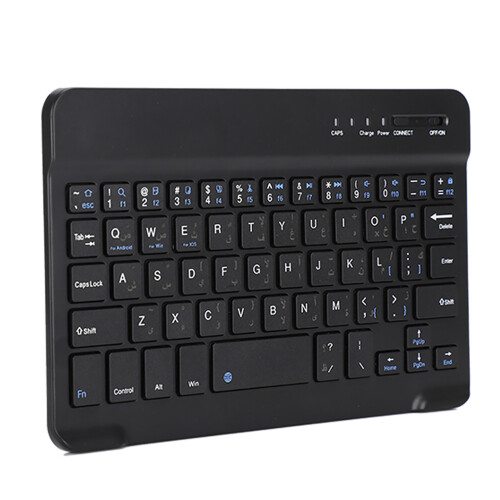 Πληκτρολόγιο Bluetooth για iPad iPhone Samsung Tablet Smartphone, εξαιρετικά λεπτό επαναφορτιζόμενο 1