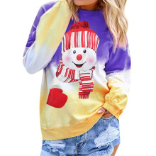 Oversized Sweatshirt for Women Drop Shoulder Long Sleeve Pullover Casual Cozy Top Soft Flexible Fabric Great for Christmas Club Wear Work and