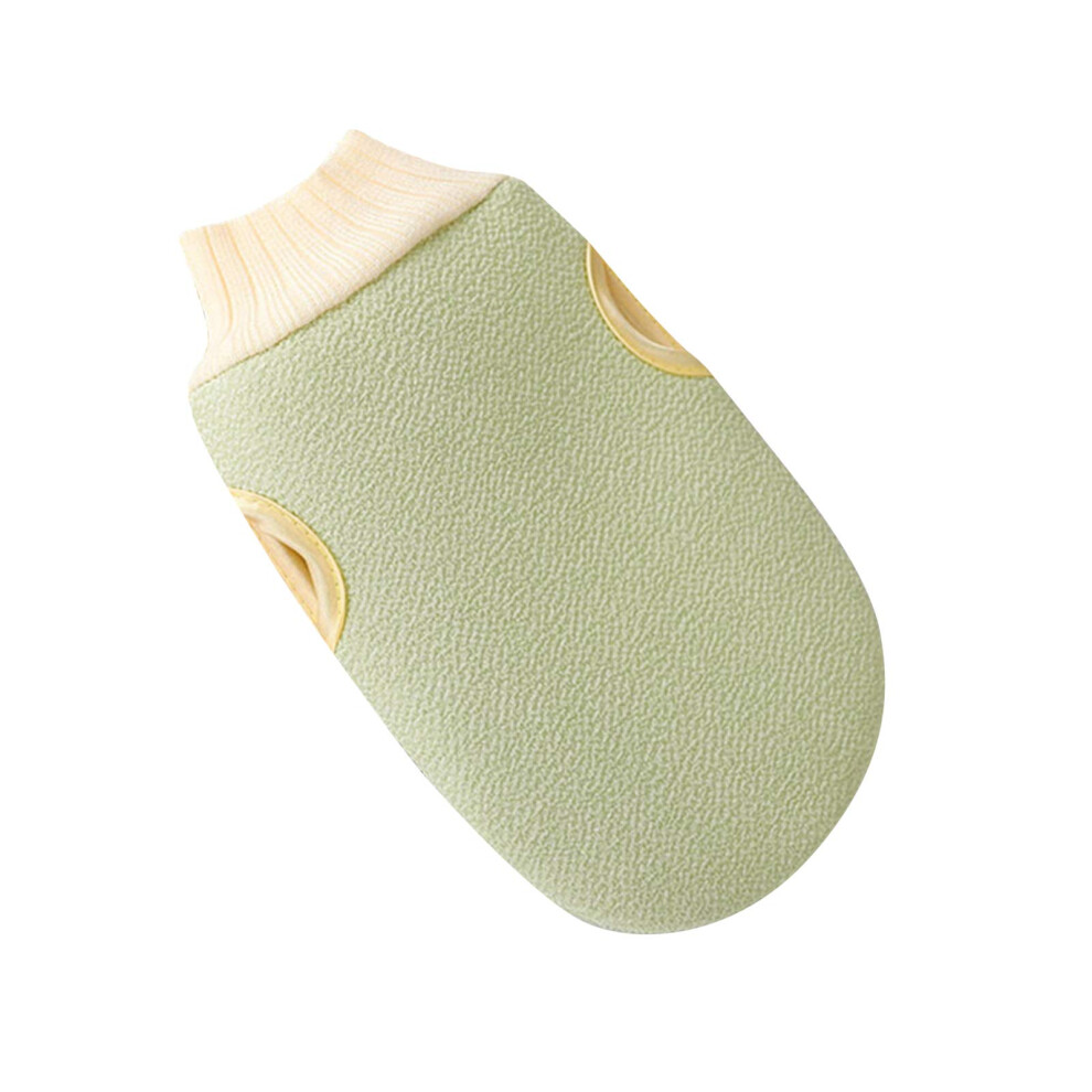 Exfoliating Bath Glove with TwoSided Scrubber for Dead Skin Removal and Spa Body Cleaning