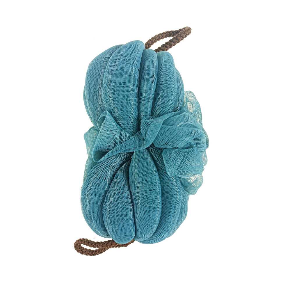 Large Loofah Bath Sponge Shower Scrubber with Quick Foam, Full Back Reach, Gentle Exfoliation