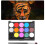 Επαγγελματική βαφή προσώπου Glow Black Light Neon, υποαλλεργική παλέτα με βάση το νερό, μη 3