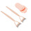Eyelash Comb, Unique Design Mascara Applicator for Safe And Easy Use 2