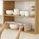 Stackable Kitchen Cabinet Shelf Organizer with Non Slip Expandable Design, White/Dark Grey 3