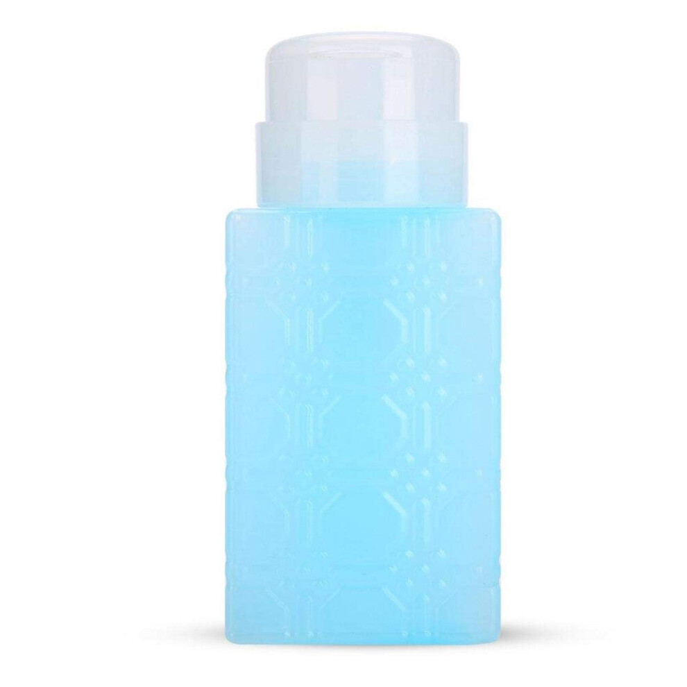 250ml Square Pump Dispenser Bottle for Makeup Remover and Nail Polish Remover, LeakResistant, Travel Size