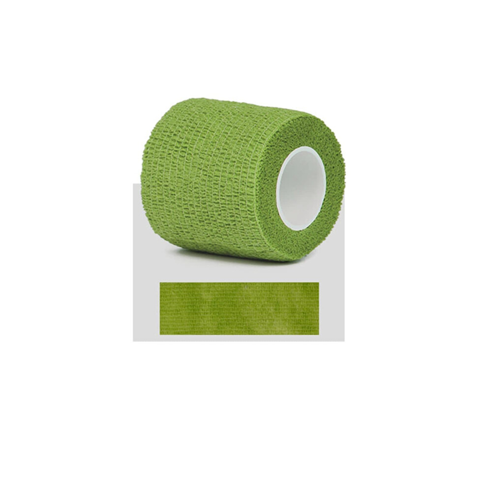 Green Tattoo Machine Grip Tape 10Pcs Disposable Cohesive Wrap With Enhanced Grip Control