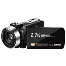 Open Box BETTER LIFE 2.7K Camcorder 42MP 18x Zoom Digital Video Camera - BLACK