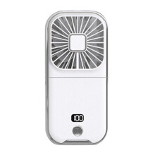 Faltbarer Mini-Nackenventilator für den Schreibtisch, tragbar und zum Aufhängen im Freien, USB-Ladefunktion