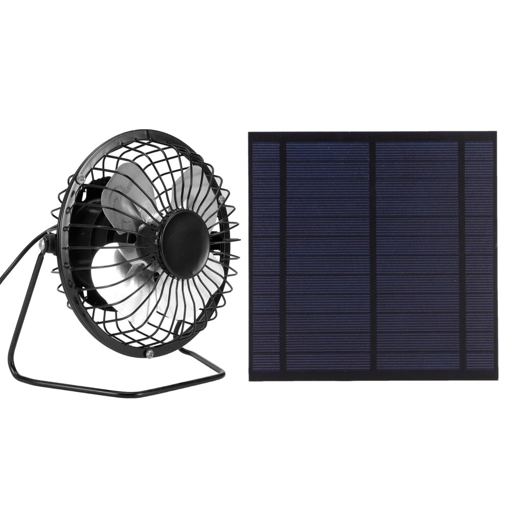 Solar Panel Fan 5W 6V Solar Panel Powered Usb Mini Fan For Camping Caravan Yacht Greenhouse Dog House Chicken House Ventilator 9164030352209