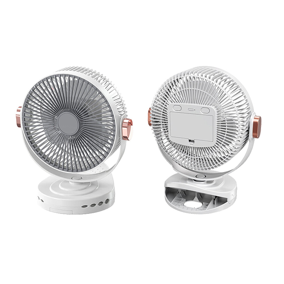 Summer Savings Clearance Deals! Zeceouar Clip Small Fan 8-Inch Clippable Fan Usb Charging Desktop Convenient Desktop Small Fan 9164030352247