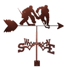 Metal Weather Vane with RustResistant Finish for Roof and Garden Wind Direction Indicator