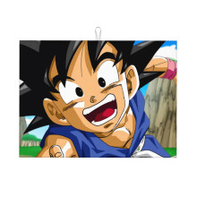 Afwasmat met cartoon Dragon Ball Z-thema, microvezel keukenmat, absorberende afwasmat, afdruiprek 18"x24"-Stijl1