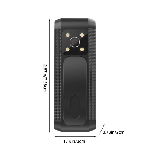Βιντεοκάμερα Txmfgh Micro Body Full HD1080P Mini Camera: Νυχτερινή όραση, βιντεοκασέτες DV - Ιδανική 2
