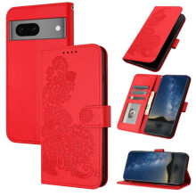 Etui na Google Pixel 7, portfel, etui z kieszenią na karty, podstawka, ochronna skóra PU, magnetyczne zapięcie, klapka, książka