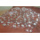 Capa de almofada decorativa estilo europeu, 30x60cm (12x24 polegadas), laranja, em seda, retangular, feita à mão - Crystal Evening 2