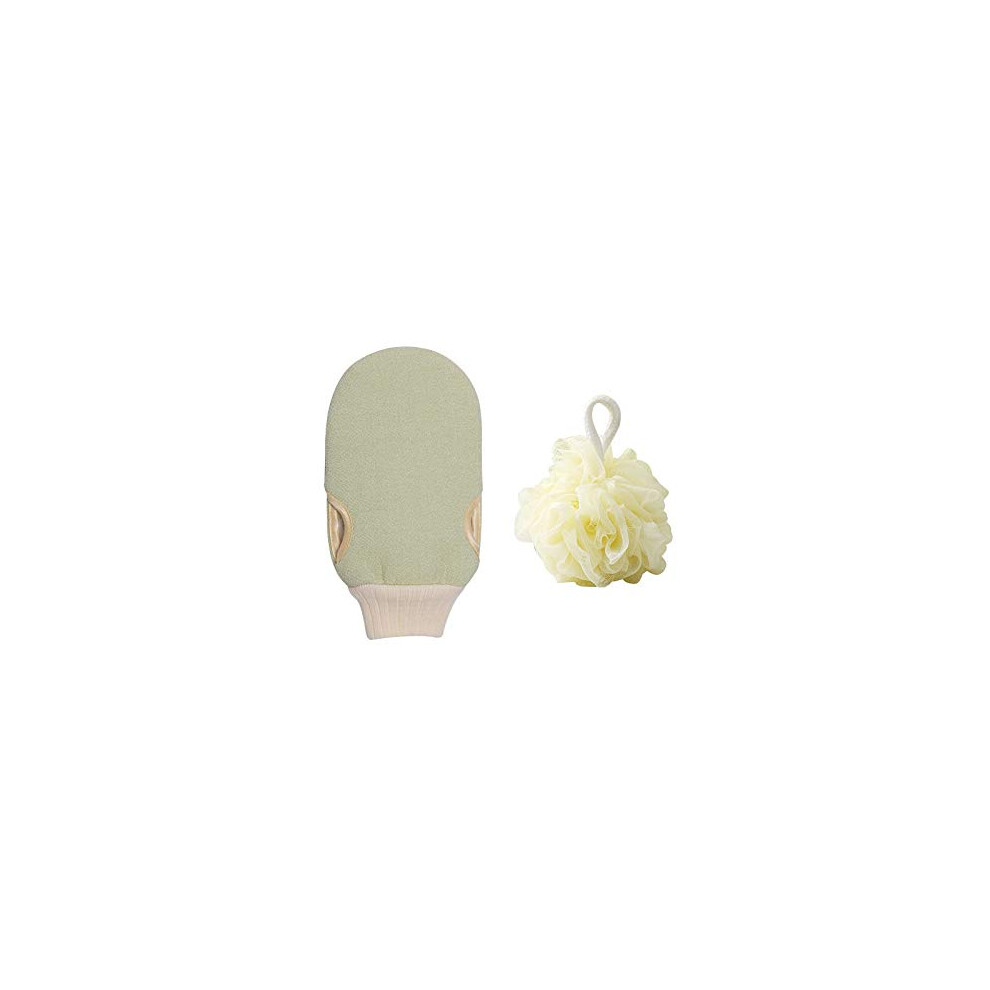 Exfoliating Washcloth and Loofah Bath Towel for Deep Skin Exfoliation and Full Body Cleansing