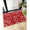 Χαλί μπάνιου Fluffy16x24in, Κόκκινη καρδιά με λαμπερό αστέρι για την ημέρα του Αγίου 2