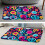 Χαλί μπάνιου Peace Memory Foam 20x31 ιντσών, πλένεται στο πλυντήριο, αντιολισθητικό, 6
