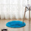 Tapete redondo de pele sintética de 30 cm (11,8 polegadas), macio e antiderrapante, ideal para quarto infantil, quarto de dormir, sala de estar e 1