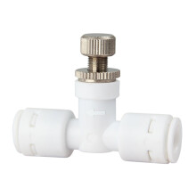 1/4" hurtigkobling for vannventil Mikrojusterbar vannstrømregulator Vannrenser