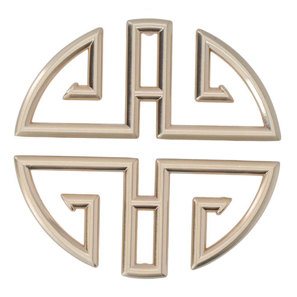 2Pcs Zinc Alloy Hollow Cabinet Handles Antique Style For Wardrobes & Bookcases 7601381462727