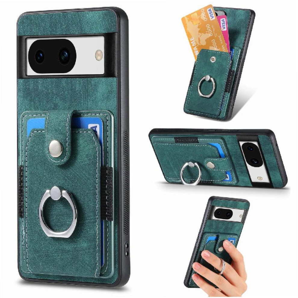 Case For Google Pixel 8A Stand Magnetic Car Mount Crad Slot Ring Holder 9164030605732