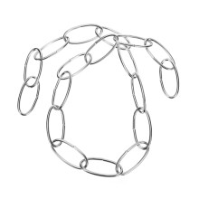 Metalen verlichtingsketting, lampenketting, decoratieve lichtketting, kroonluchterketting