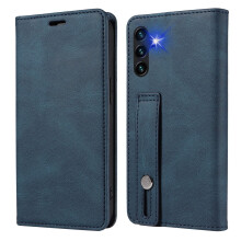 Handyhülle kompatibel mit Samsung A55, A14, Klapphülle aus Leder, A13 5G, magnetische Hülle, A15, neue Schutzhülle, A05, Handschlaufe
