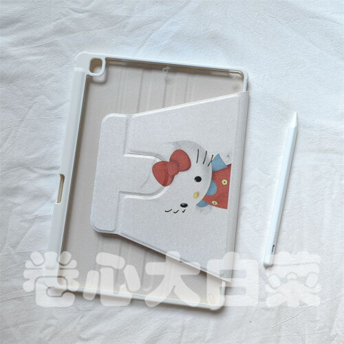 Χαριτωμένη kt κινούμενα σχέδια3D Hello Kitty συμβατή με προστατευτική θήκη iPad pro11 ιντσών 2