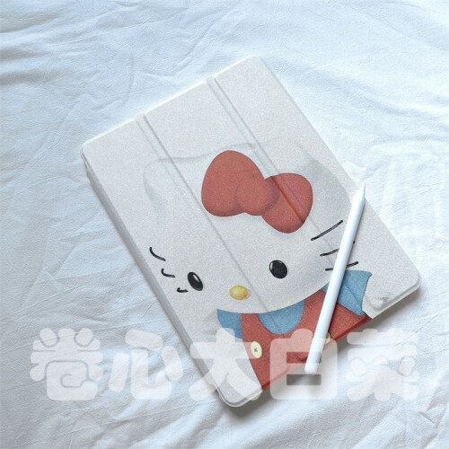 Χαριτωμένη kt κινούμενα σχέδια3D Hello Kitty συμβατή με προστατευτική θήκη iPad pro11 ιντσών 1
